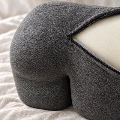 The zip-off cover partly open